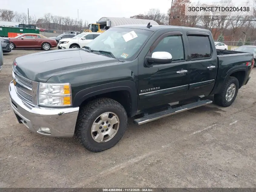 3GCPKSE71DG206438 2013 Chevrolet Silverado 1500 Lt