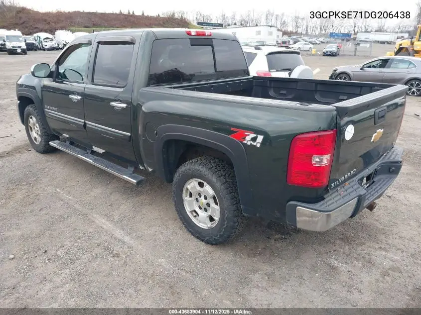 3GCPKSE71DG206438 2013 Chevrolet Silverado 1500 Lt