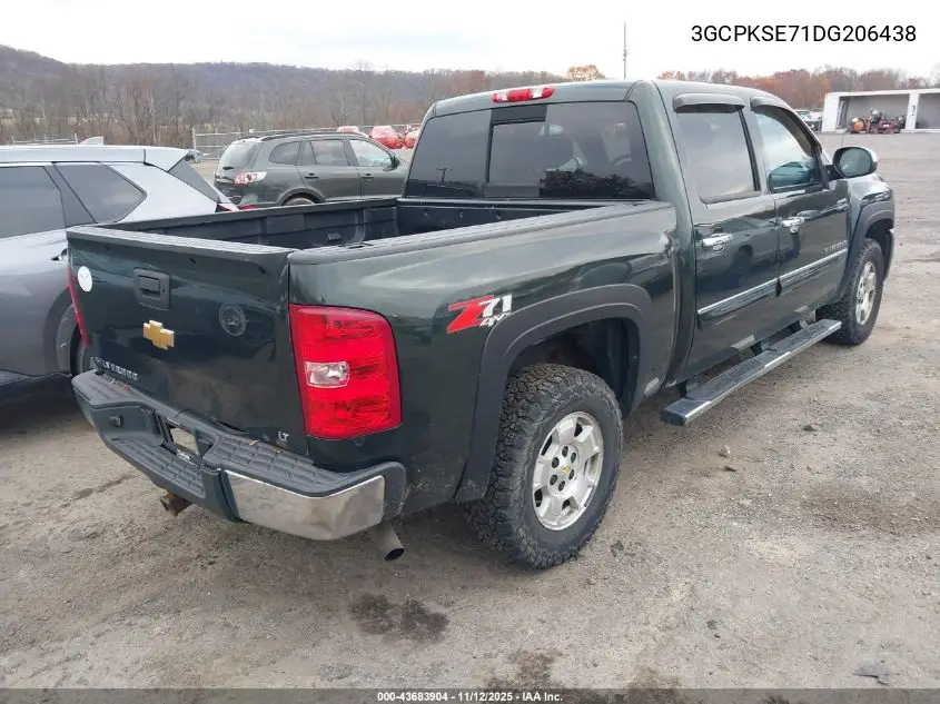 3GCPKSE71DG206438 2013 Chevrolet Silverado 1500 Lt