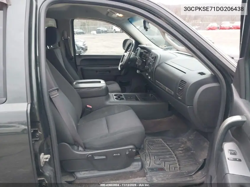 3GCPKSE71DG206438 2013 Chevrolet Silverado 1500 Lt