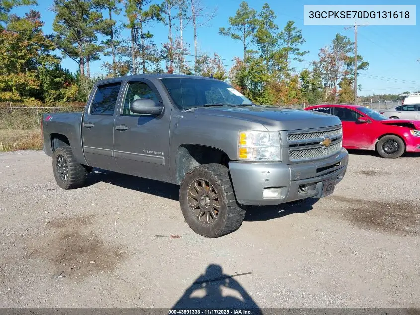 3GCPKSE70DG131618 2013 Chevrolet Silverado 1500 Lt