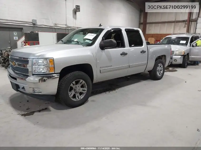 3GCPKSE71DG299199 2013 Chevrolet Silverado 1500 Lt