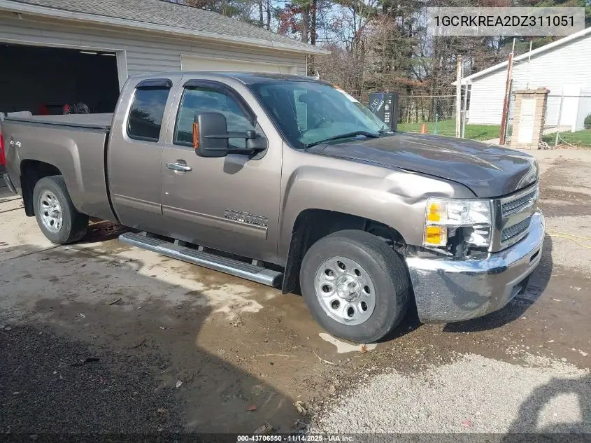 1GCRKREA2DZ311051 2013 Chevrolet Silverado 1500 Ls