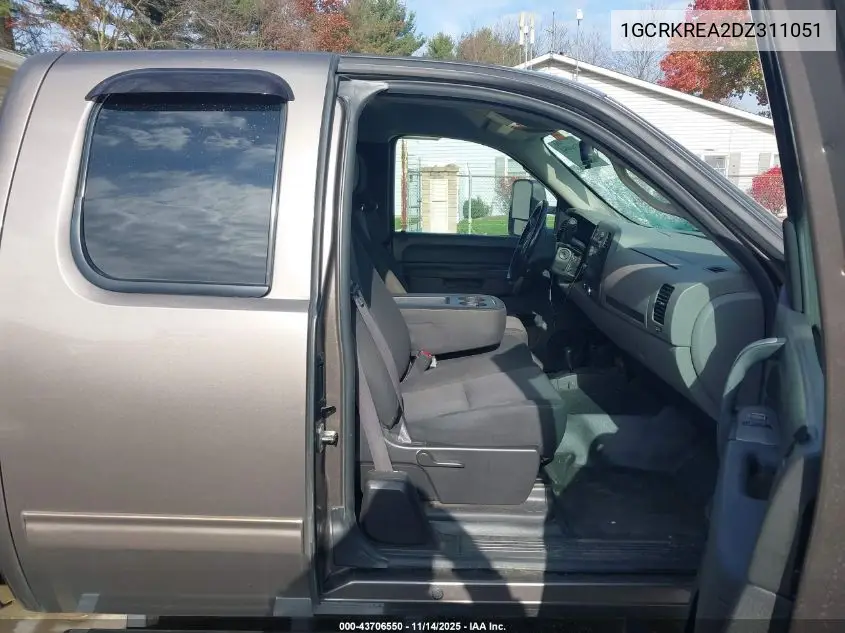1GCRKREA2DZ311051 2013 Chevrolet Silverado 1500 Ls