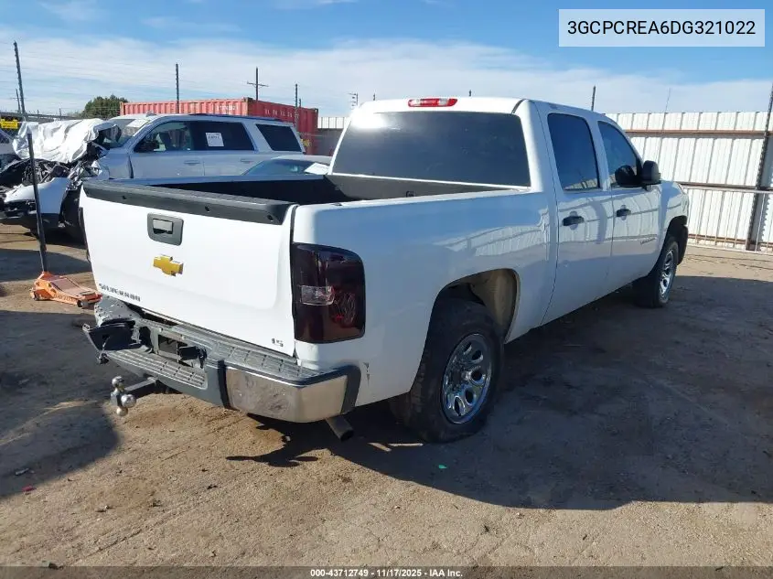 3GCPCREA6DG321022 2013 Chevrolet Silverado 1500 Ls