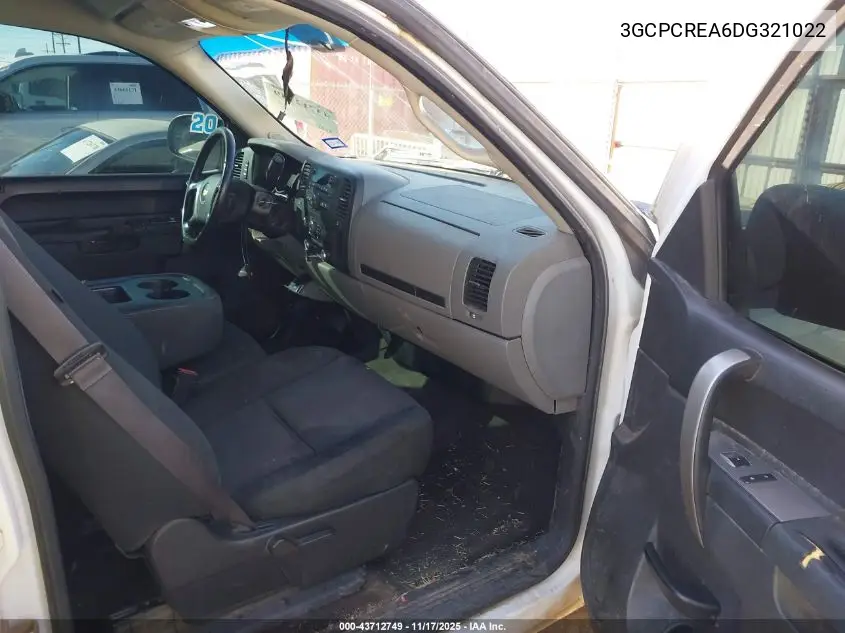 3GCPCREA6DG321022 2013 Chevrolet Silverado 1500 Ls