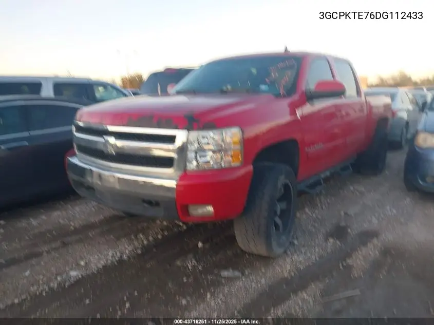 3GCPKTE76DG112433 2013 Chevrolet Silverado 1500 Ltz