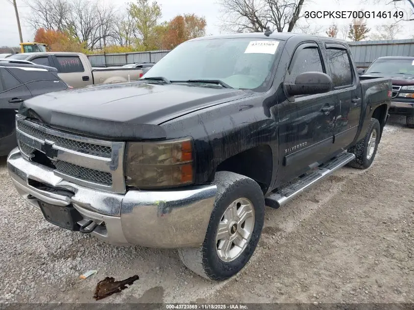 3GCPKSE70DG146149 2013 Chevrolet Silverado 1500 Lt