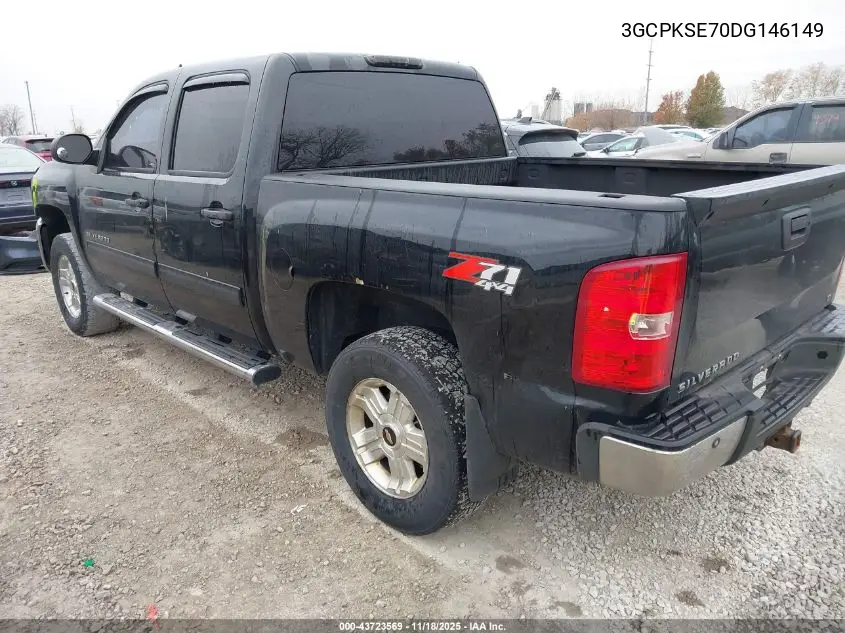 3GCPKSE70DG146149 2013 Chevrolet Silverado 1500 Lt
