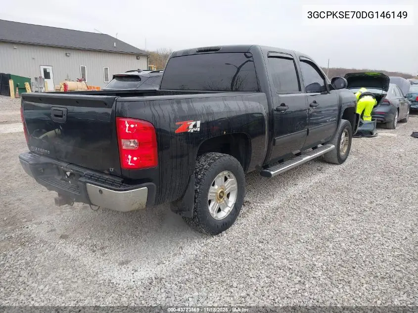 3GCPKSE70DG146149 2013 Chevrolet Silverado 1500 Lt