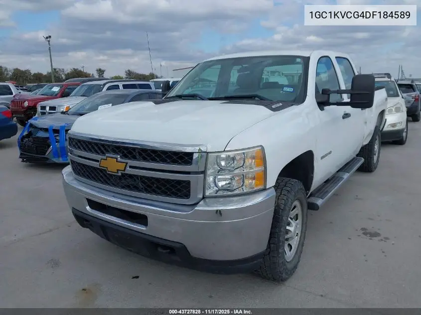1GC1KVCG4DF184589 2013 Chevrolet Silverado 2500Hd Work Truck