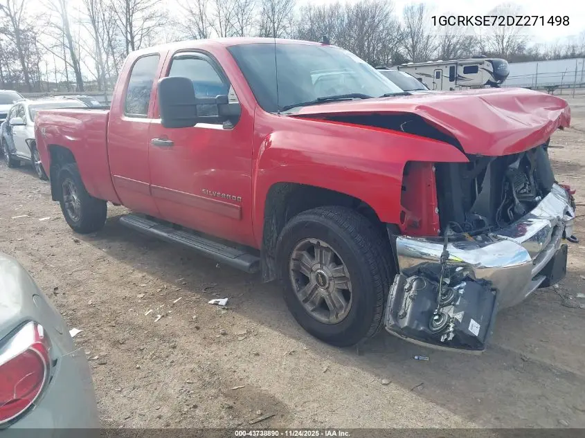 1GCRKSE72DZ271498 2013 Chevrolet Silverado 1500 Lt
