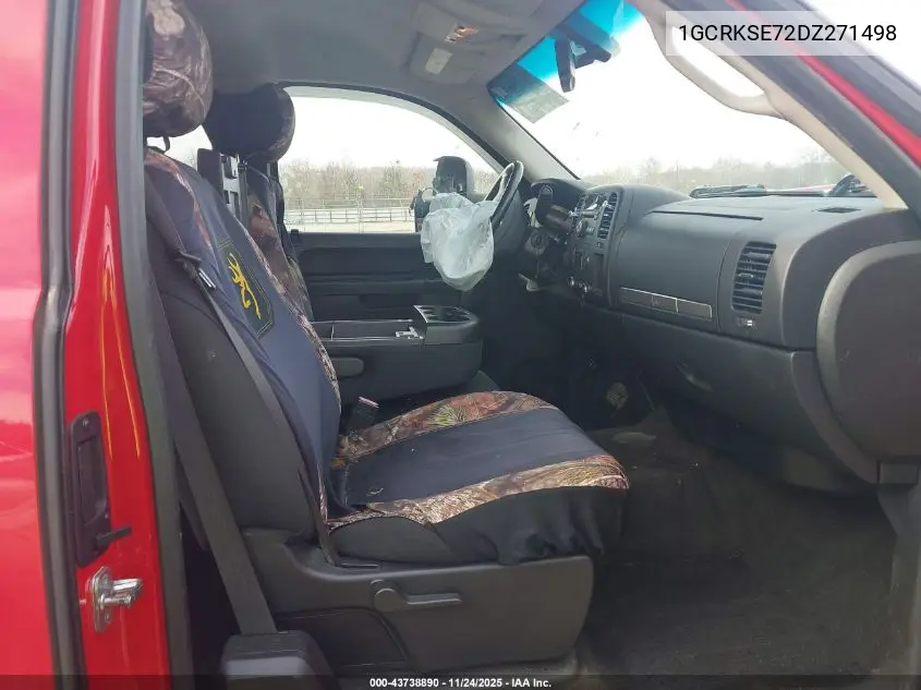 1GCRKSE72DZ271498 2013 Chevrolet Silverado 1500 Lt