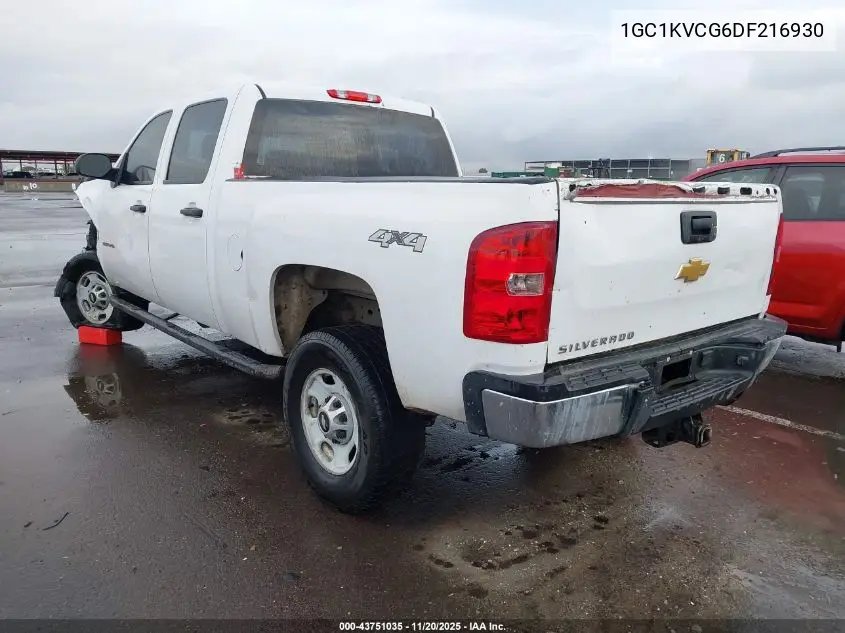 1GC1KVCG6DF216930 2013 Chevrolet Silverado 2500Hd Work Truck