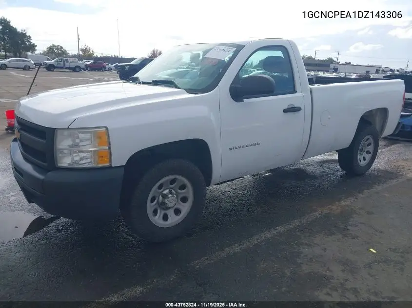 1GCNCPEA1DZ143306 2013 Chevrolet Silverado 1500 Work Truck