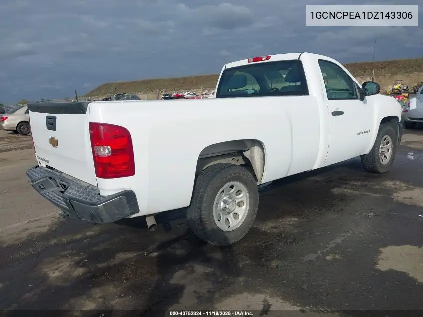 1GCNCPEA1DZ143306 2013 Chevrolet Silverado 1500 Work Truck