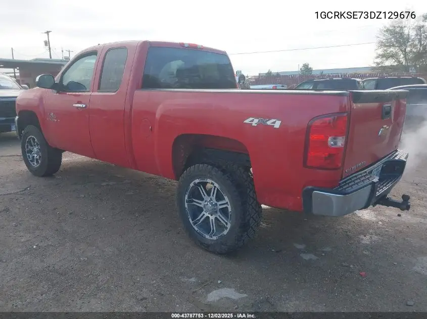 1GCRKSE73DZ129676 2013 Chevrolet Silverado 1500 Lt