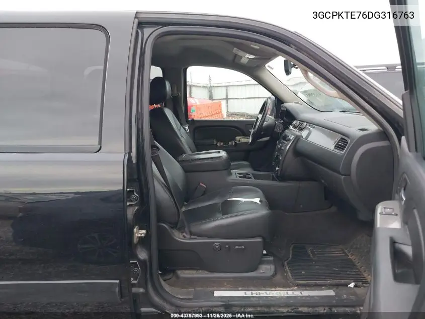 3GCPKTE76DG316763 2013 Chevrolet Silverado 1500 Ltz