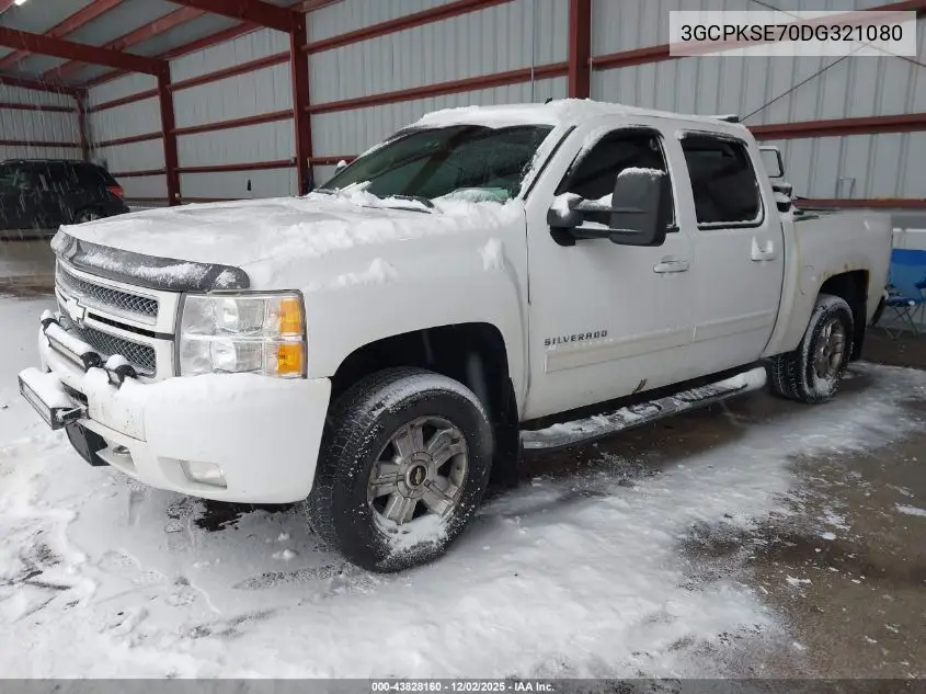 3GCPKSE70DG321080 2013 Chevrolet Silverado 1500 Lt