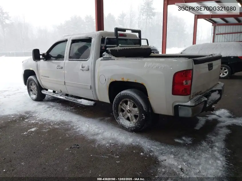 3GCPKSE70DG321080 2013 Chevrolet Silverado 1500 Lt
