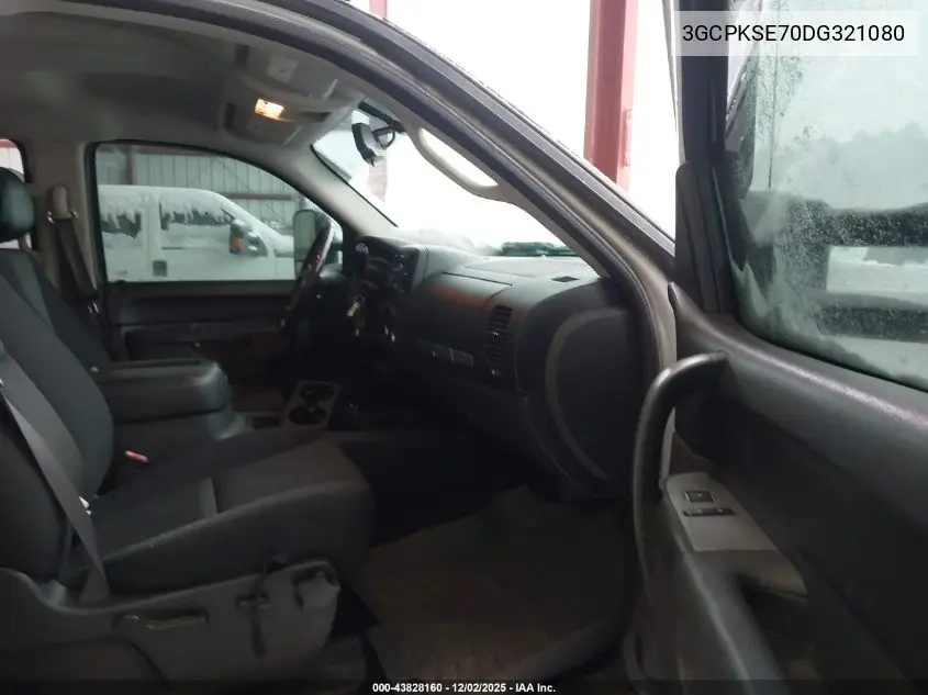 3GCPKSE70DG321080 2013 Chevrolet Silverado 1500 Lt