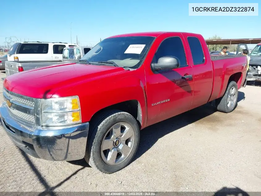1GCRKREA2DZ322874 2013 Chevrolet Silverado 1500 Ls