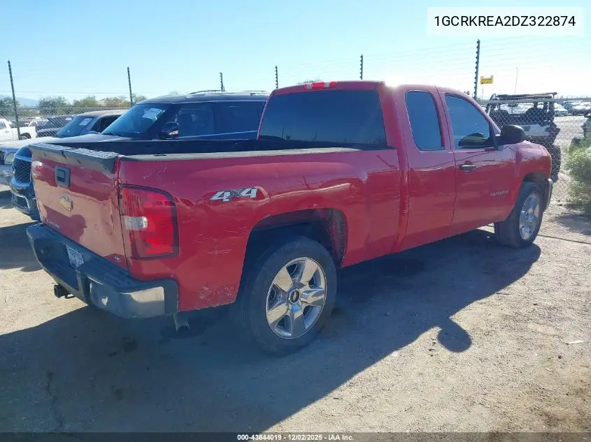 1GCRKREA2DZ322874 2013 Chevrolet Silverado 1500 Ls