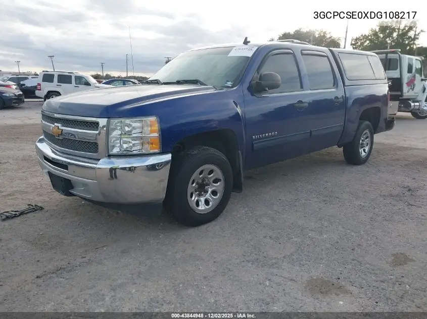 3GCPCSE0XDG108217 2013 Chevrolet Silverado 1500 Lt