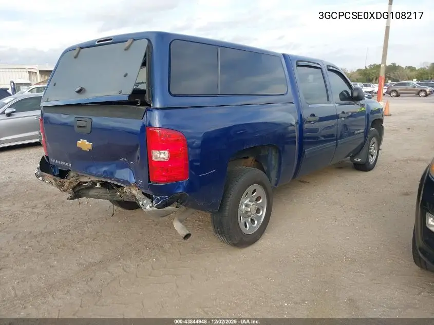 3GCPCSE0XDG108217 2013 Chevrolet Silverado 1500 Lt