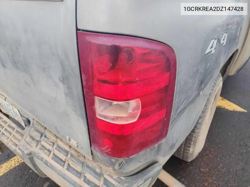 1GCRKREA2DZ147428 2013 Chevrolet Silverado 1500 Ls