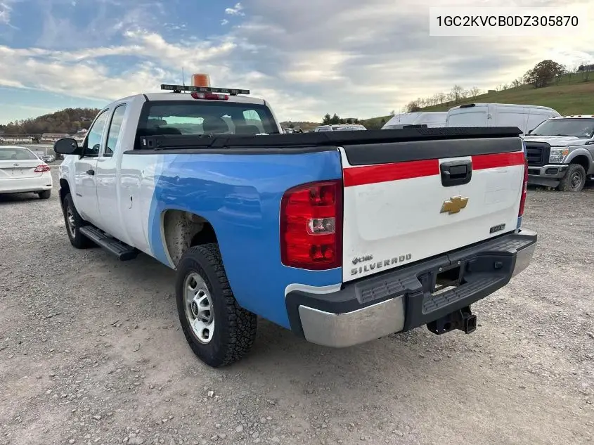 1GC2KVCB0DZ305870 2013 Chevrolet Silverado 2500Hd Work Truck