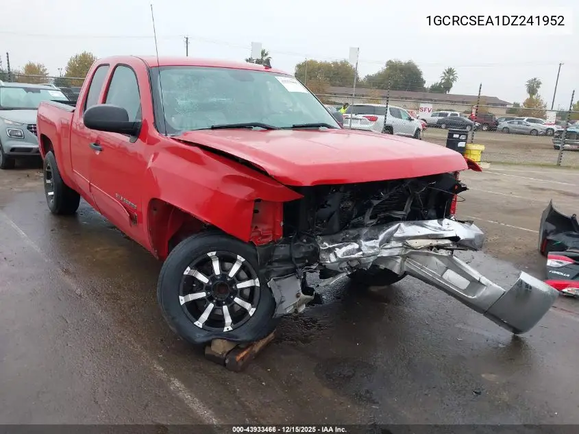 1GCRCSEA1DZ241952 2013 Chevrolet Silverado 1500 Lt
