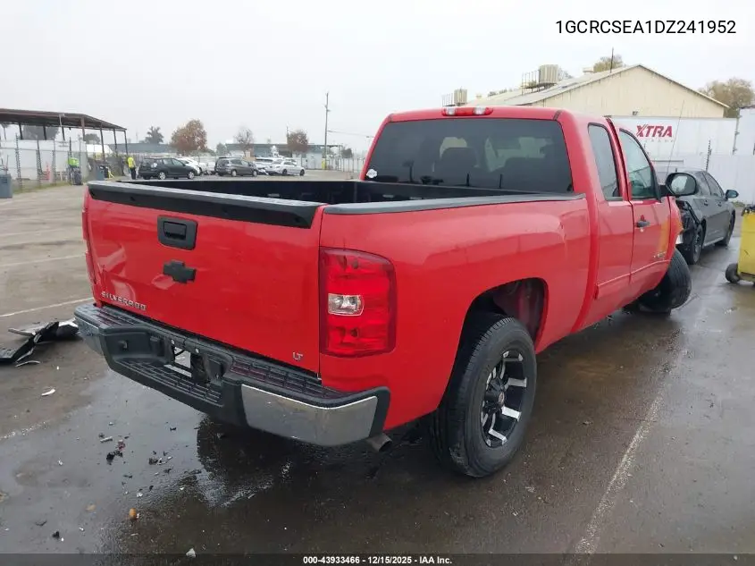 1GCRCSEA1DZ241952 2013 Chevrolet Silverado 1500 Lt