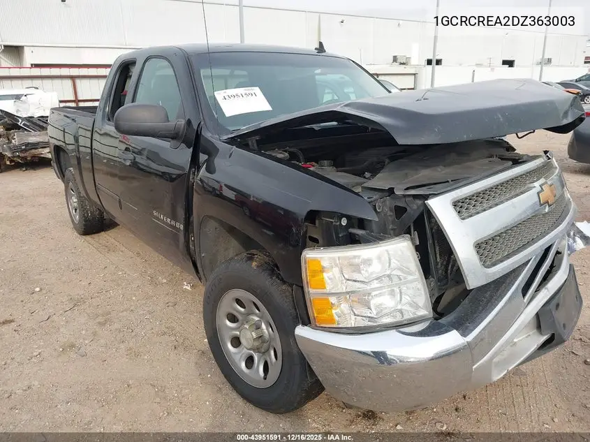 1GCRCREA2DZ363003 2013 Chevrolet Silverado 1500 Ls