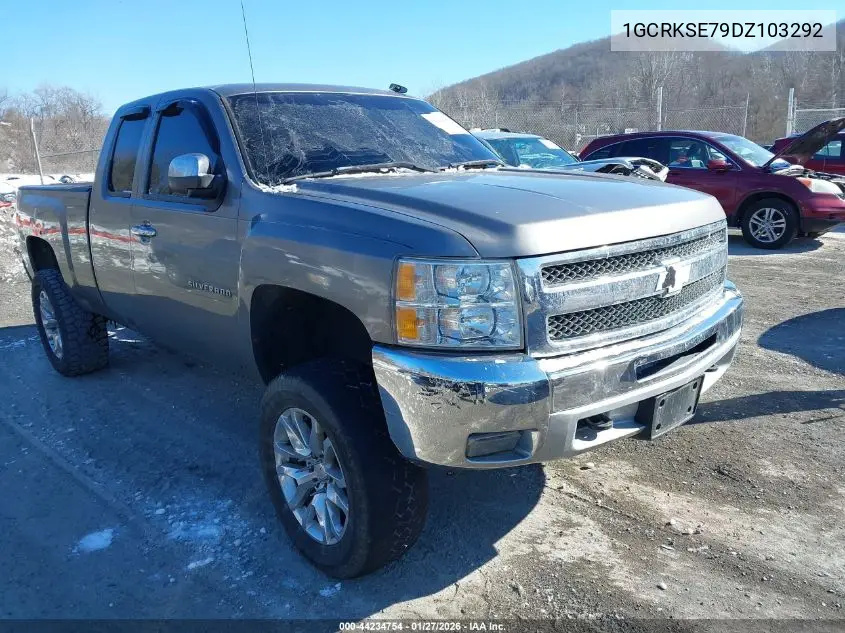 1GCRKSE79DZ103292 2013 Chevrolet Silverado 1500 Lt