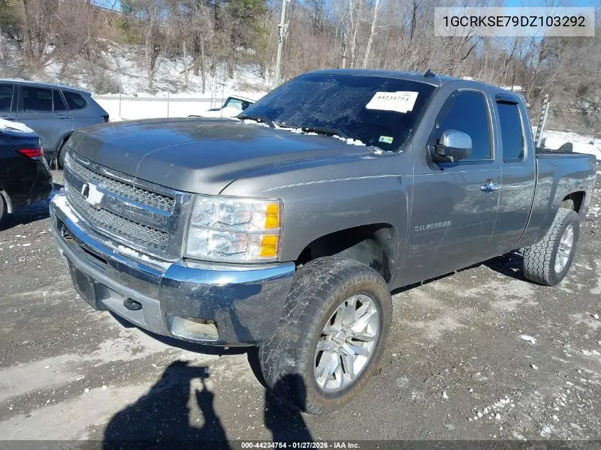 1GCRKSE79DZ103292 2013 Chevrolet Silverado 1500 Lt