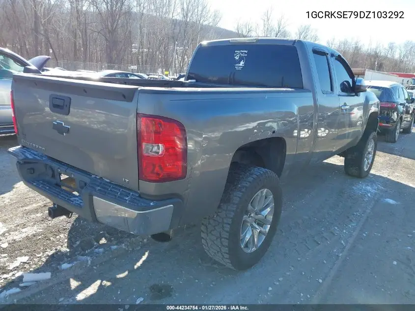 1GCRKSE79DZ103292 2013 Chevrolet Silverado 1500 Lt