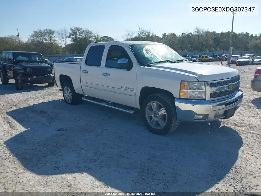 3GCPCSE0XDG307347 2013 Chevrolet Silverado 1500 Lt