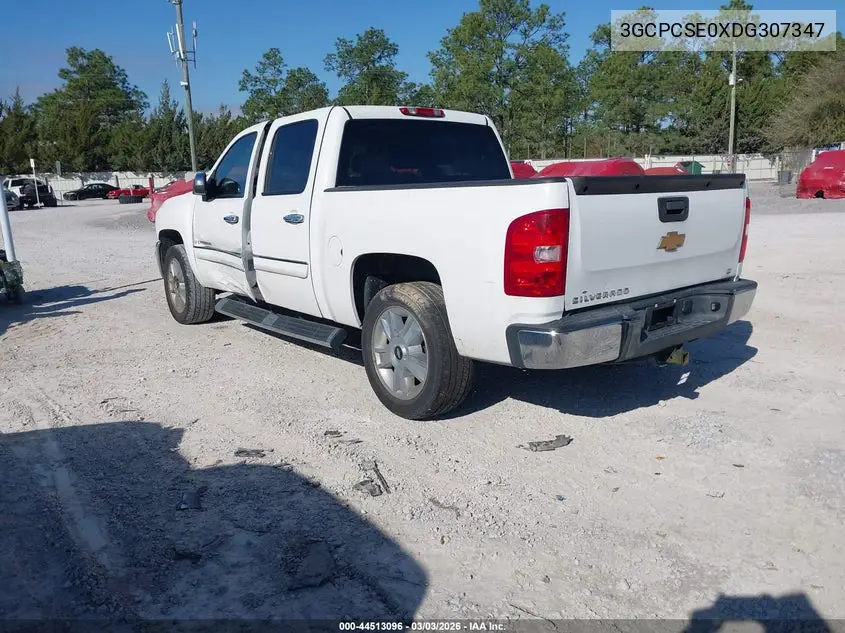3GCPCSE0XDG307347 2013 Chevrolet Silverado 1500 Lt
