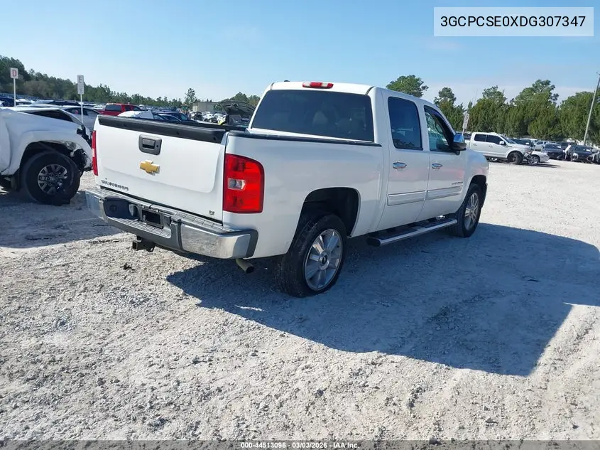 3GCPCSE0XDG307347 2013 Chevrolet Silverado 1500 Lt