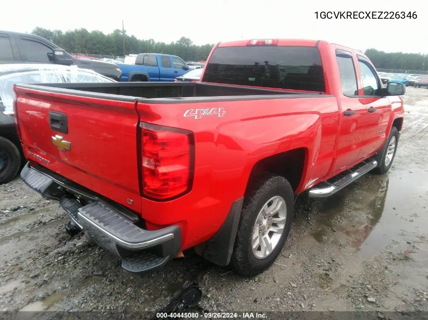 2014 Chevrolet Silverado 1500 1Lt VIN: 1GCVKRECXEZ226346 Lot: 40445080