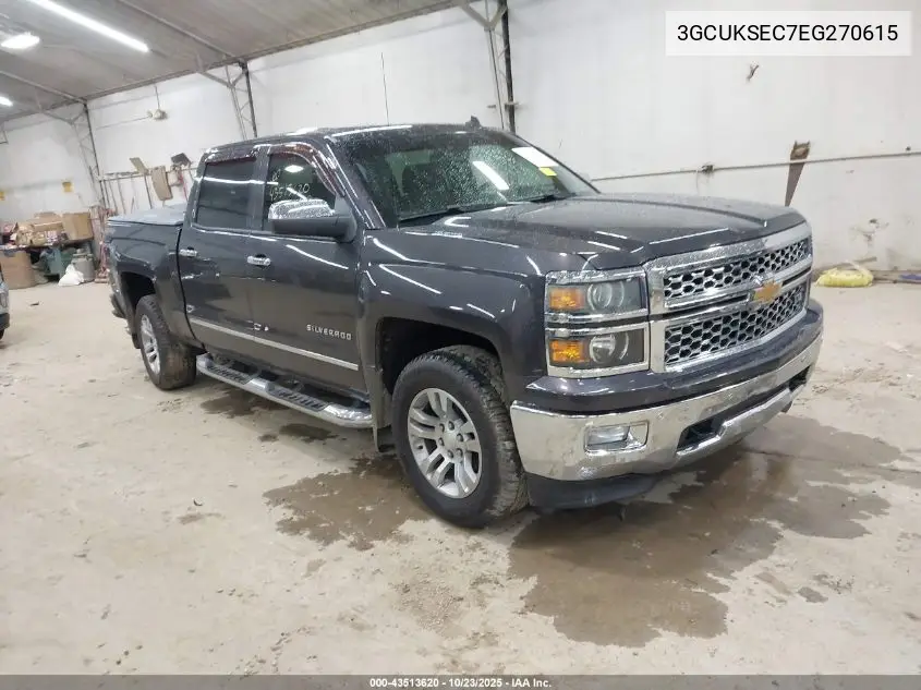 3GCUKSEC7EG270615 2014 Chevrolet Silverado 1500 1Lz