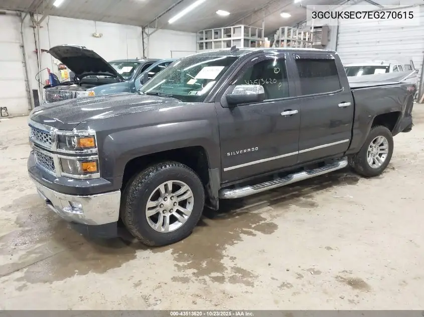 3GCUKSEC7EG270615 2014 Chevrolet Silverado 1500 1Lz