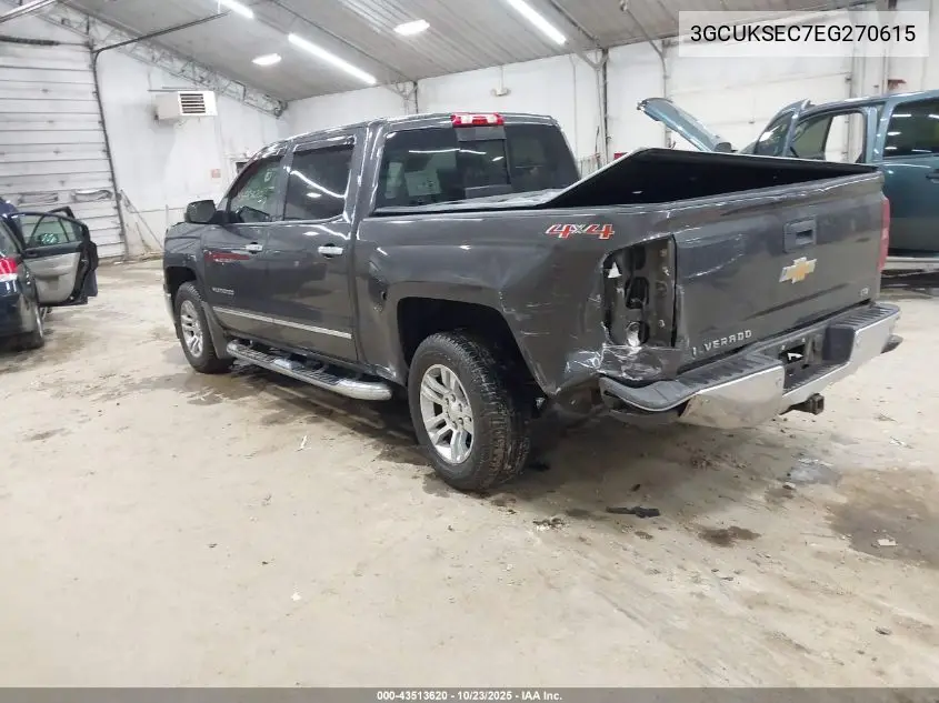 3GCUKSEC7EG270615 2014 Chevrolet Silverado 1500 1Lz