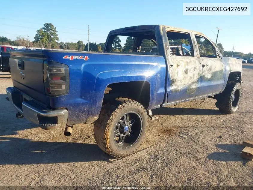 3GCUKRECXEG427692 2014 Chevrolet Silverado 1500 1Lt