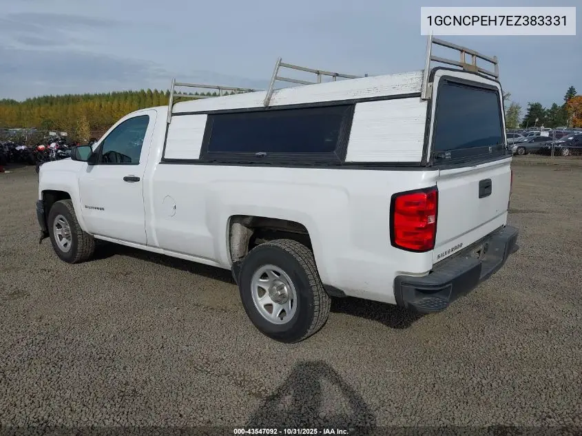 1GCNCPEH7EZ383331 2014 Chevrolet Silverado 1500 Work Truck 1Wt