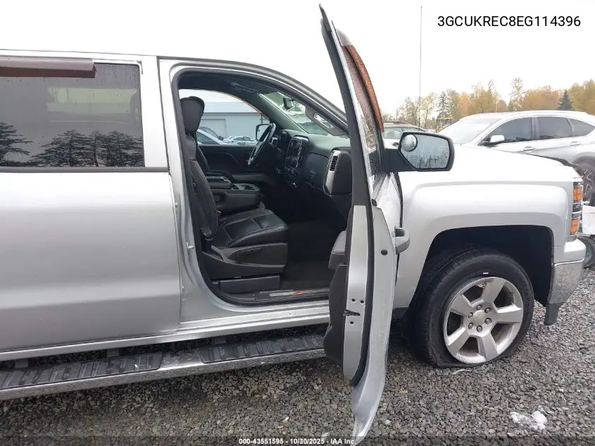 3GCUKREC8EG114396 2014 Chevrolet Silverado 1500 2Lt