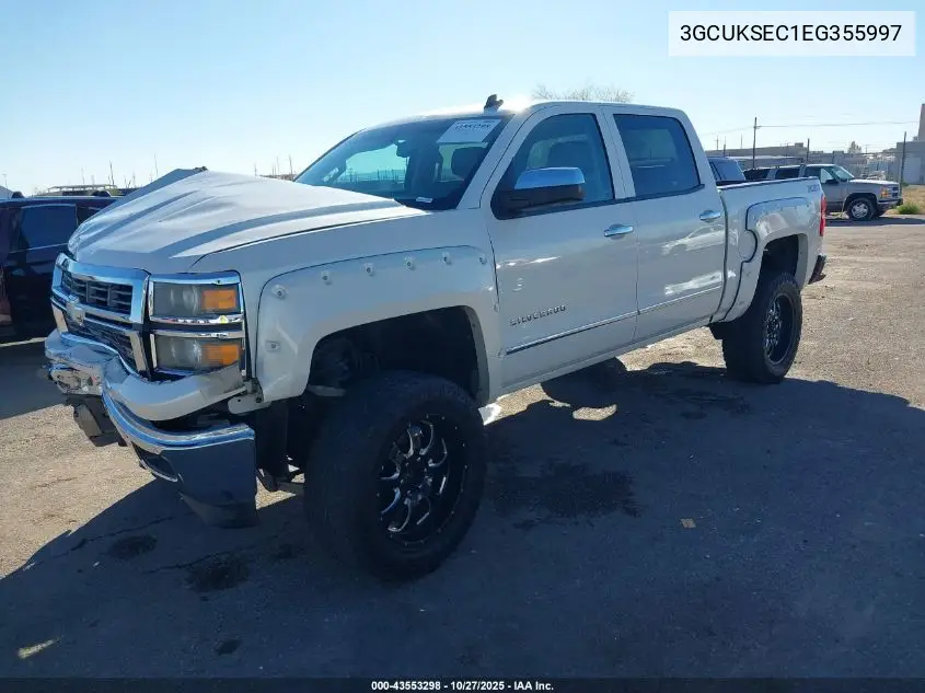 3GCUKSEC1EG355997 2014 Chevrolet Silverado 1500 2Lz