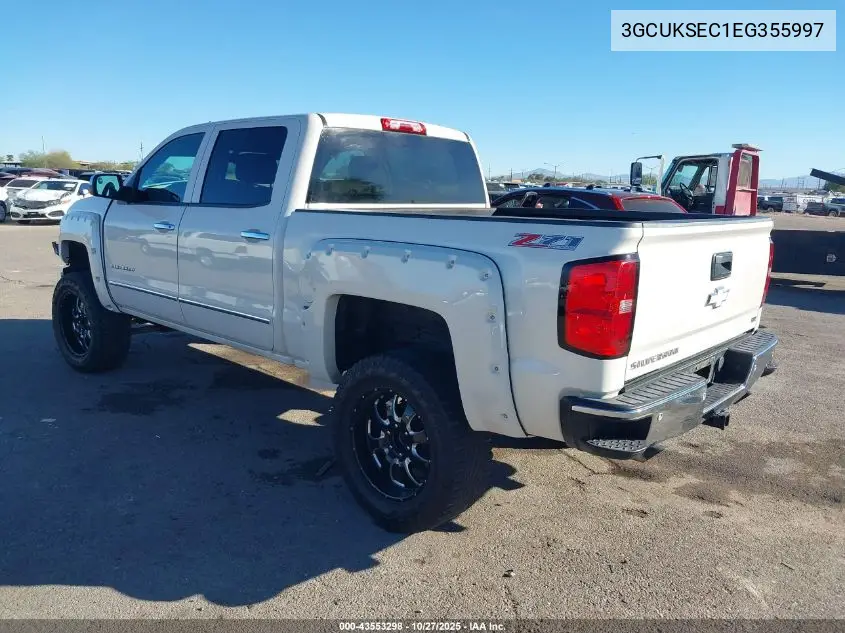 3GCUKSEC1EG355997 2014 Chevrolet Silverado 1500 2Lz