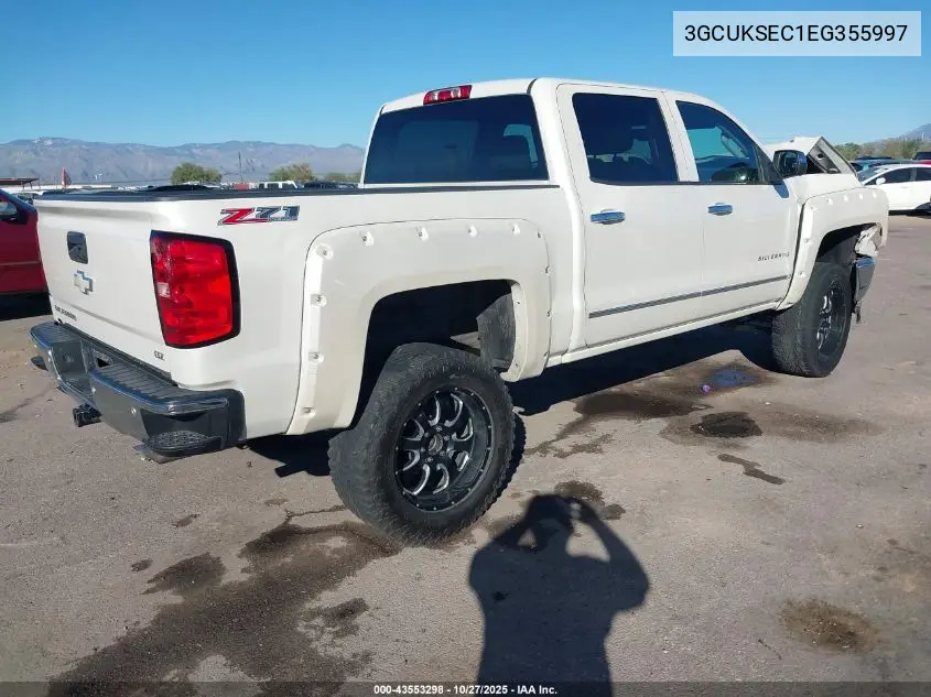 3GCUKSEC1EG355997 2014 Chevrolet Silverado 1500 2Lz